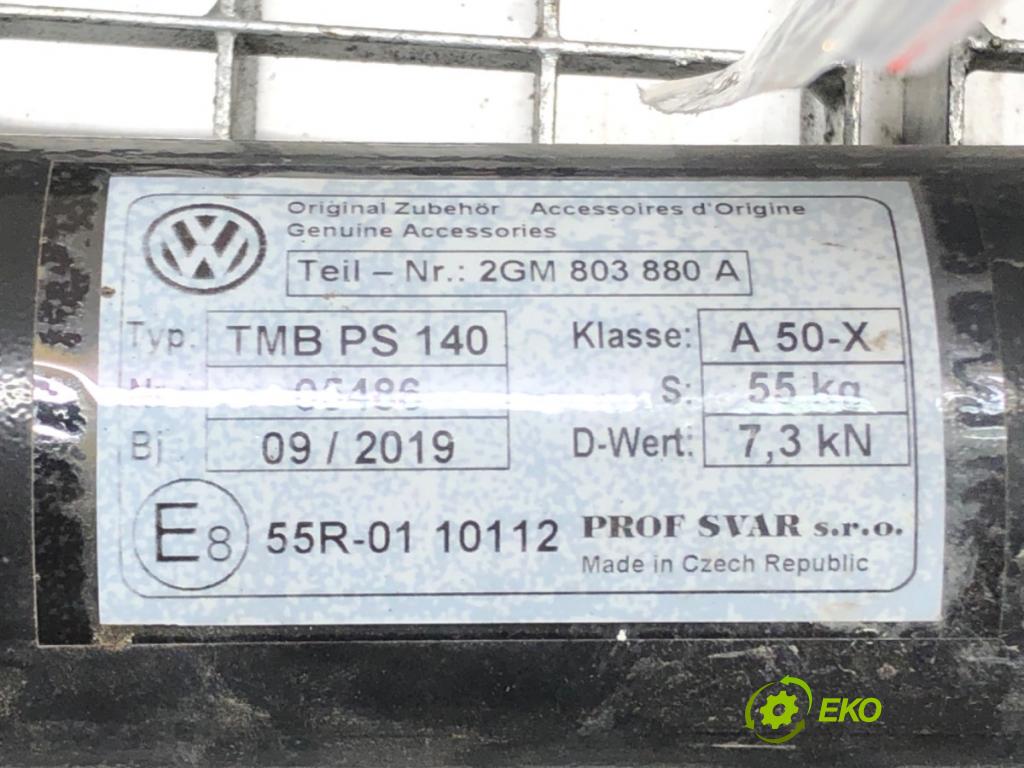 VW T-CROSS (C11) 2018 - 2022    1.0 TSi 85 kW [116 KM] benzyna 2018 - 2022  Hák tažné zařízení 2GM803880A (Tažná zařízení)