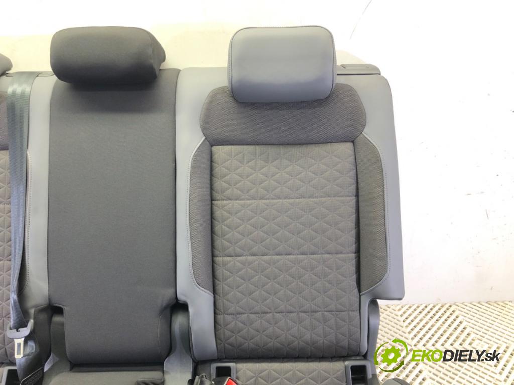 VW T-CROSS (C11) 2018 - 2022    1.0 TSi 85 kW [116 KM] benzyna 2018 - 2022  Sedadlo druhý rad