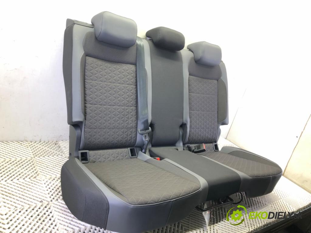 VW T-CROSS (C11) 2018 - 2022    1.0 TSi 85 kW [116 KM] benzyna 2018 - 2022  Sedadlo druhý rad