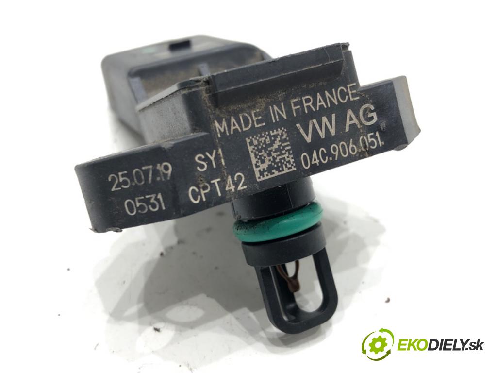 VW T-CROSS (C11) 2018 - 2022    1.0 TSi 85 kW [116 KM] benzyna 2018 - 2022  MAP senzor 04C906051 (Ostatné)