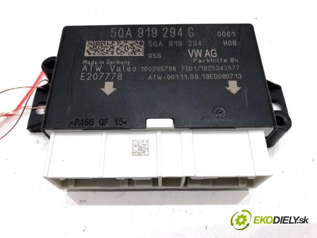 VW T-CROSS (C11) 2018 - 2022    1.0 TSi 85 kW [116 KM] benzyna 2018 - 2022  Modul PDC 5QA919294G (Ostatné)