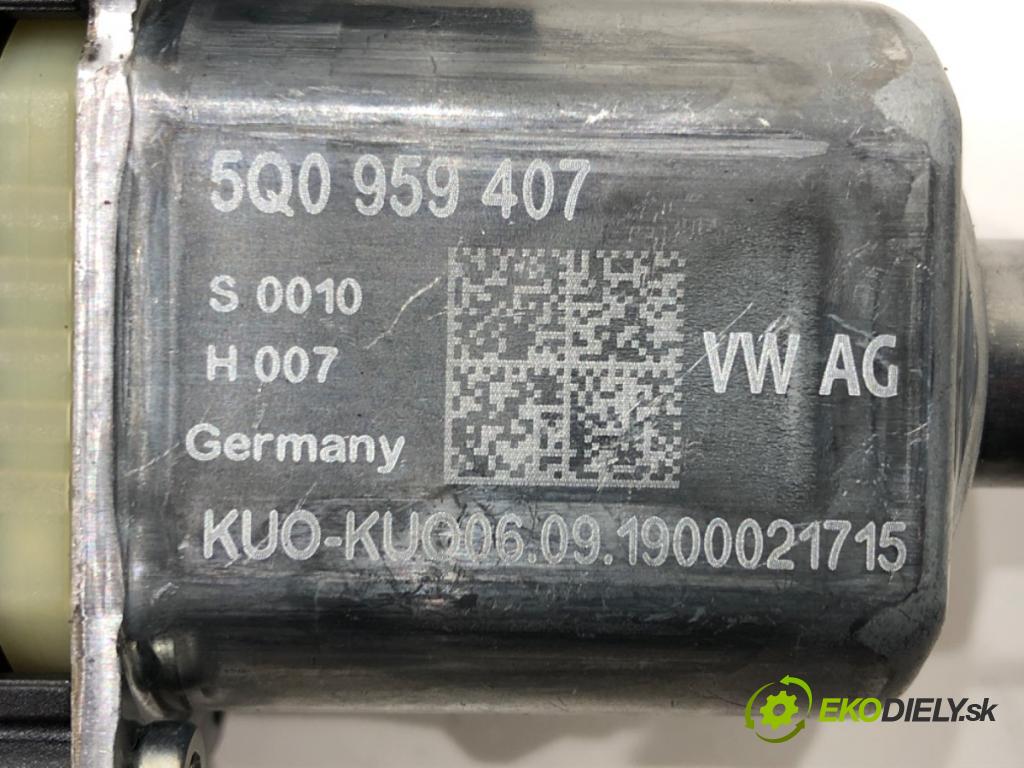 VW T-CROSS (C11) 2018 - 2022    1.0 TSi 85 kW [116 KM] benzyna 2018 - 2022  mechanismus okna levý zadní část 2GM839461D