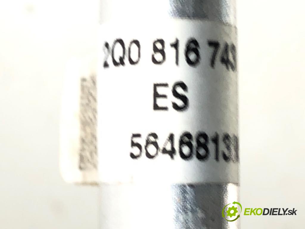 VW T-CROSS (C11) 2018 - 2022    1.0 TSi 85 kW [116 KM] benzyna 2018 - 2022  rúrka klimatizácie 2Q0816743AM (Rúrky klimatizácie)