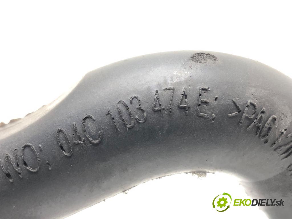 VW T-CROSS (C11) 2018 - 2022    1.0 TSi 85 kW [116 KM] benzyna 2018 - 2022  rúrka turba 04C103474E (Hadice intercoolera)