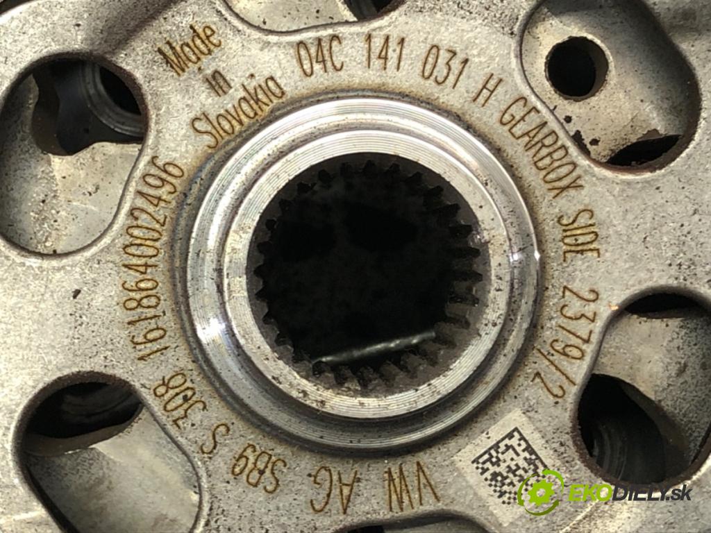 VW T-CROSS (C11) 2018 - 2022    1.0 TSi 85 kW [116 KM] benzyna 2018 - 2022  Spojková sada (bez ložiska) 04C141025R (Kompletné sady (bez ložiska))