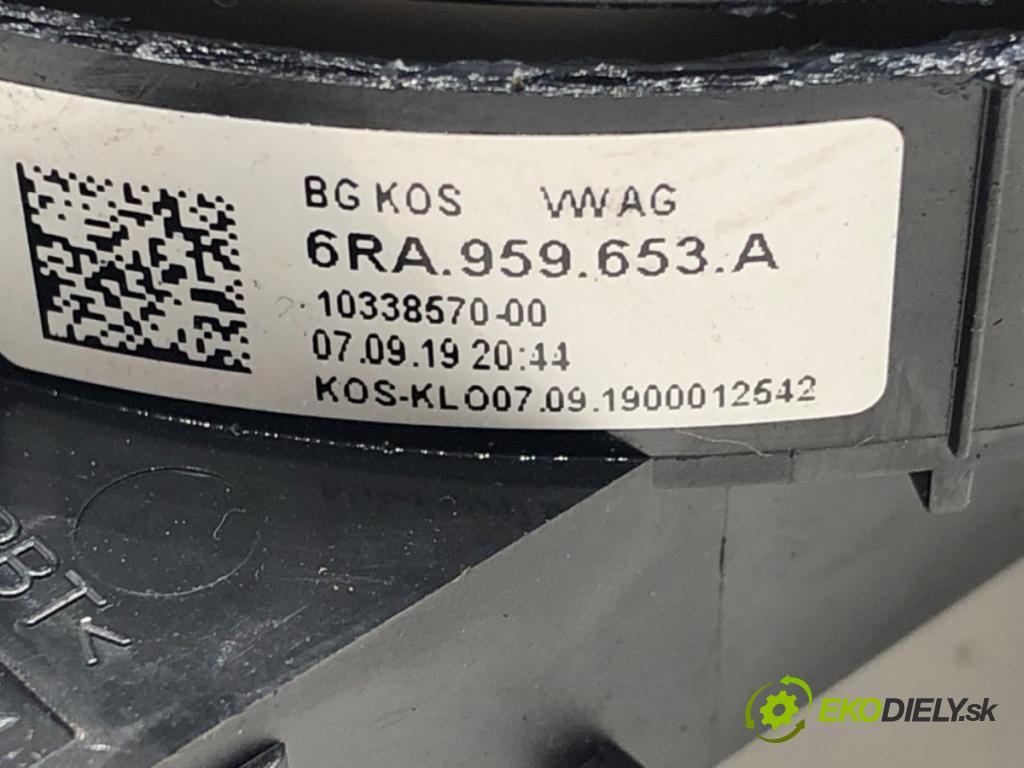 VW T-CROSS (C11) 2018 - 2022    1.0 TSi 85 kW [116 KM] benzyna 2018 - 2022  Krúžok, slimák airbag 6RA959653A (Airbagy)