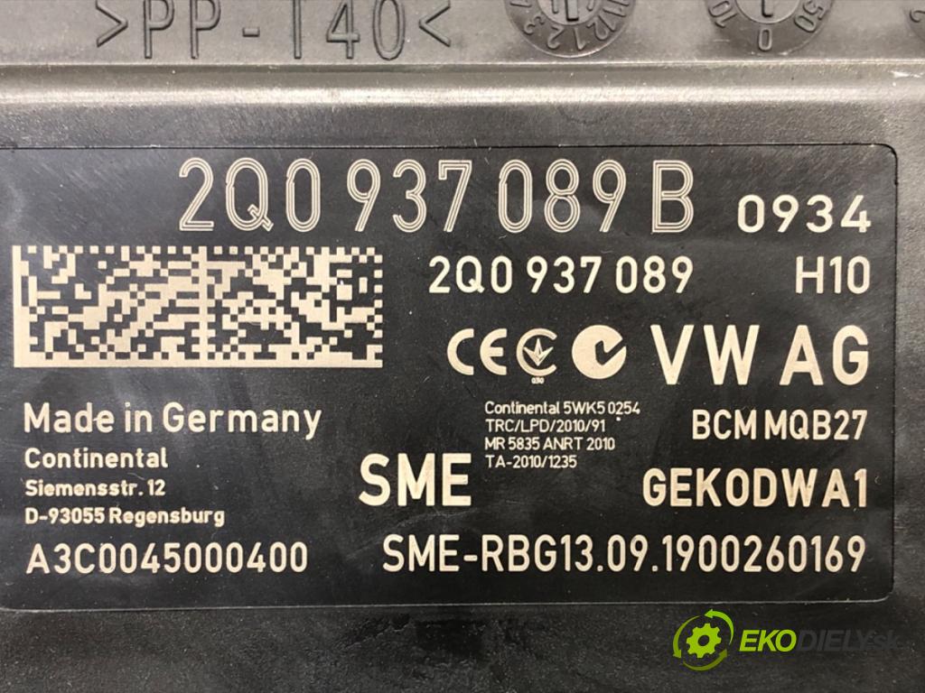 VW T-CROSS (C11) 2018 - 2022    1.0 TSi 85 kW [116 KM] benzyna 2018 - 2022  Modul BCM 2Q0937089B (Ostatné)