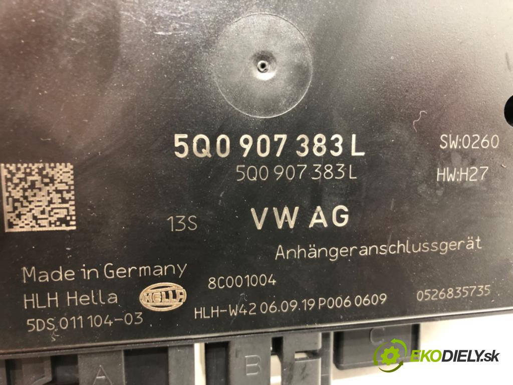 VW T-CROSS (C11) 2018 - 2022    1.0 TSi 85 kW [116 KM] benzyna 2018 - 2022  Modul ťažného oka 5Q0907383L (Ostatné)