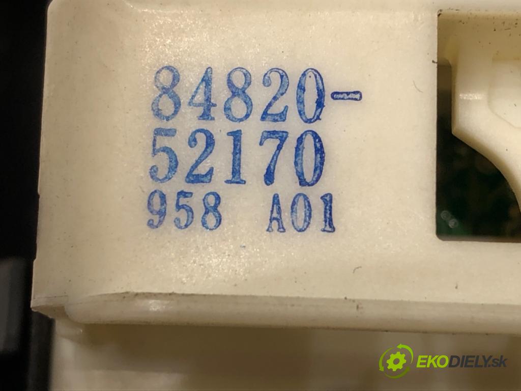 TOYOTA YARIS VERSO (_P2_) 1999 - 2005    1.3 (NCP20_, NCP22_) 62 kW [84 KM] benzyna 2002 - 2005  Prepínač okien 84820-52170 (Prepínače, spínače, tlačidlá a ovládače kúrenia)