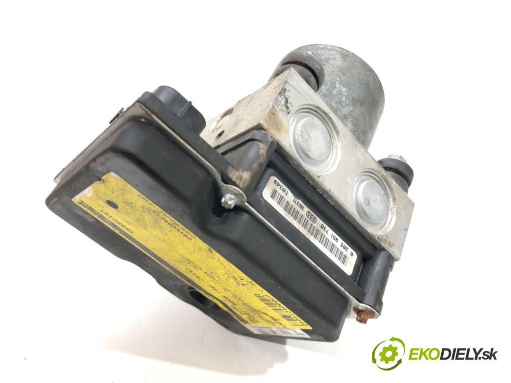 PEUGEOT 5008 (0U_, 0E_) 2009 - 2017    1.6 16V 115 kW [156 KM] benzyna 2009 - 2017  Pumpa ABS 0265951738 (Pumpy ABS)