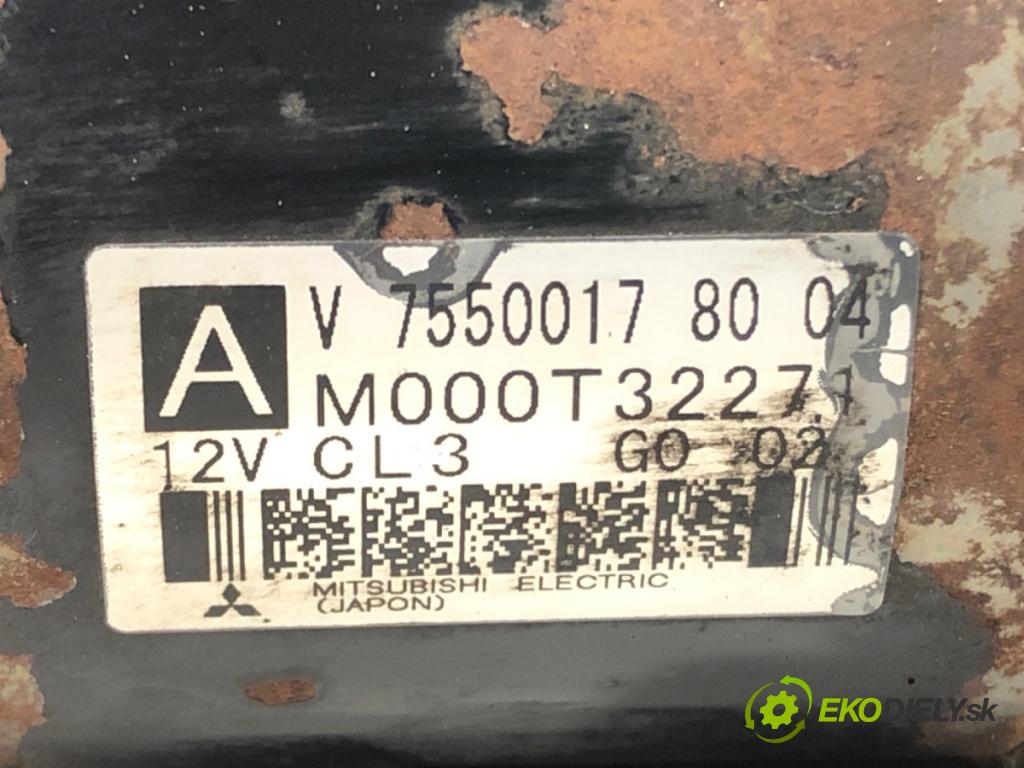 PEUGEOT 5008 (0U_, 0E_) 2009 - 2017    1.6 16V 115 kW [156 KM] benzyna 2009 - 2017  Štartér M000T32271 (Štartéry)