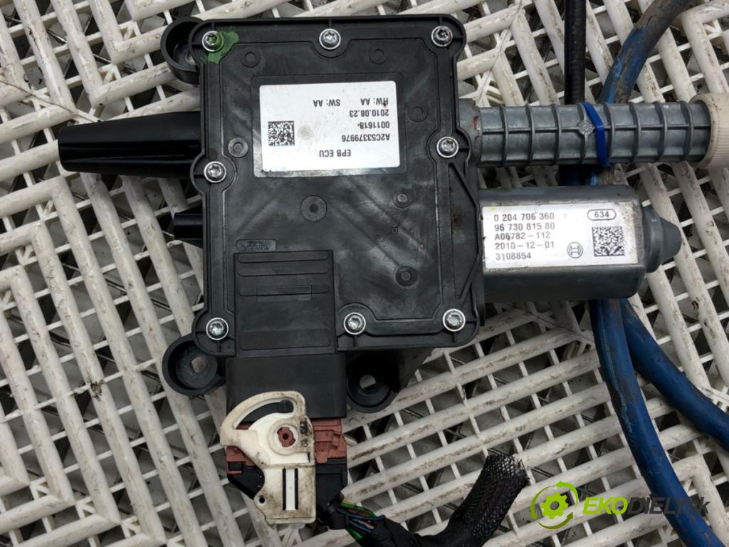 PEUGEOT 5008 (0U_, 0E_) 2009 - 2017    1.6 16V 115 kW [156 KM] benzyna 2009 - 2017  BRZDA: ručný elektrický 9673081580 (Ručné brzdy)