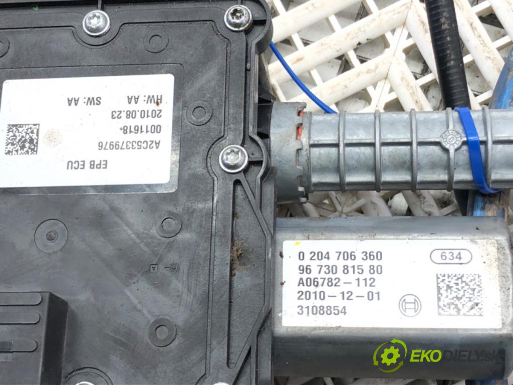 PEUGEOT 5008 (0U_, 0E_) 2009 - 2017    1.6 16V 115 kW [156 KM] benzyna 2009 - 2017  BRZDA: ručný elektrický 9673081580 (Ručné brzdy)