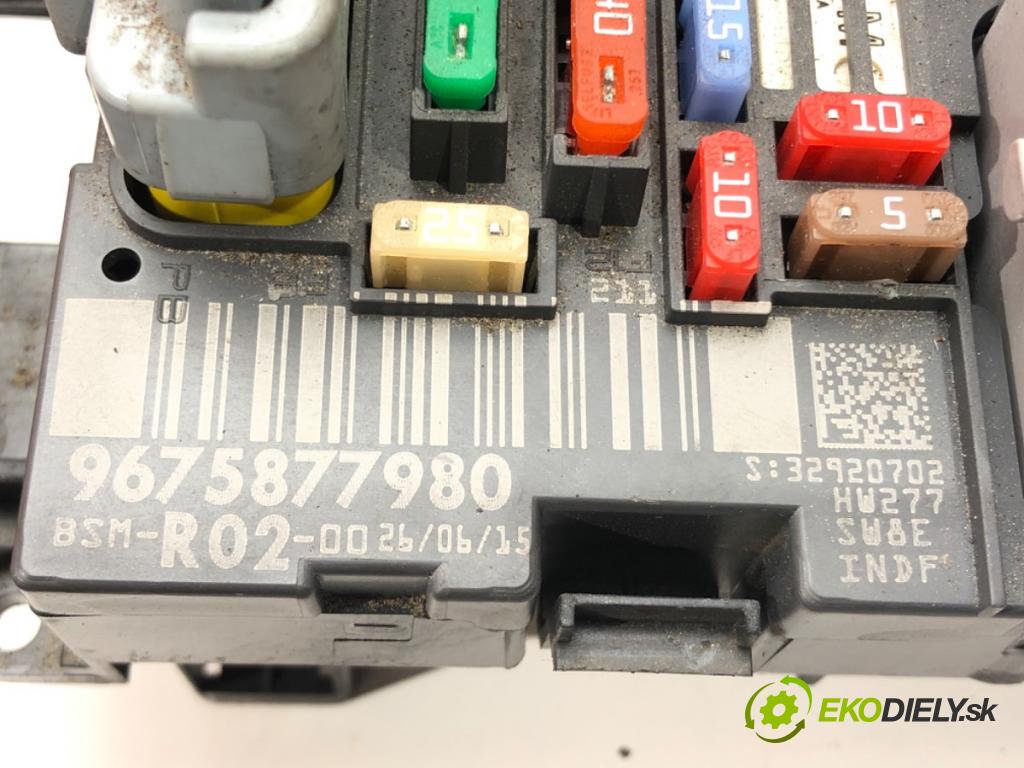 PEUGEOT 5008 (0U_, 0E_) 2009 - 2017    1.6 16V 115 kW [156 KM] benzyna 2009 - 2017  Modul BSM 9675877980 (Ostatné)