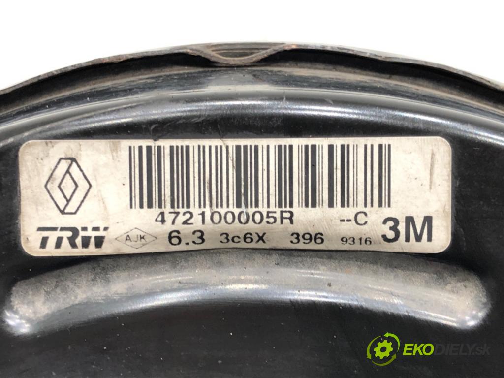 RENAULT MEGANE III Hatchback Van (BZ_) 2008 - 2015    1.5 dCi (BZ0D, BZ1G, BZ1F, BZ1M, BZ1W, BZ0R, BZ10) 81 kW [110 KM] olej napędowy 2009 - 2015  Posilovač bŕzd 472100005R