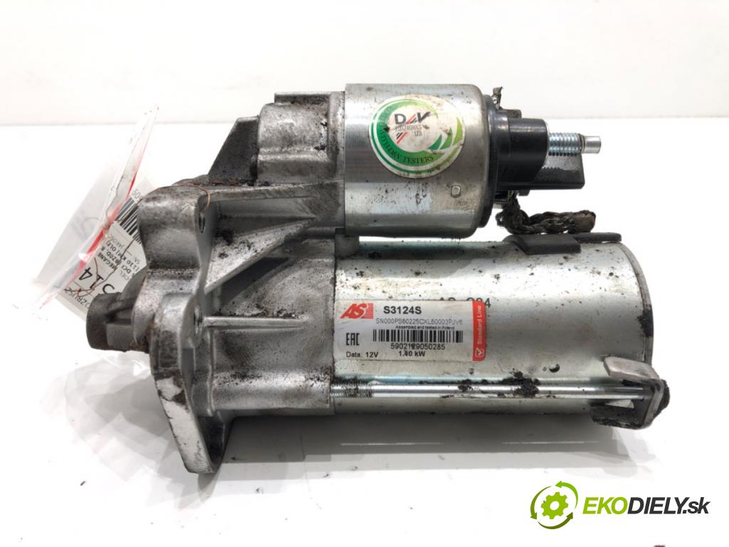 RENAULT MEGANE III Hatchback Van (BZ_) 2008 - 2015    1.5 dCi (BZ0D, BZ1G, BZ1F, BZ1M, BZ1W, BZ0R, BZ10) 81 kW [110 KM] olej napędowy 2009 - 2015  Štartér  (Štartéry)