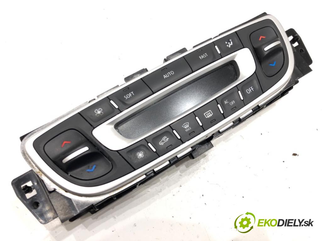 RENAULT MEGANE III Hatchback Van (BZ_) 2008 - 2015    1.5 dCi (BZ0D, BZ1G, BZ1F, BZ1M, BZ1W, BZ0R, BZ10) 81 kW [110 KM] olej napędowy 2009 - 2015  Panel ovládania kúrenia 275100007R (Prepínače, spínače, tlačidlá a ovládače kúrenia)