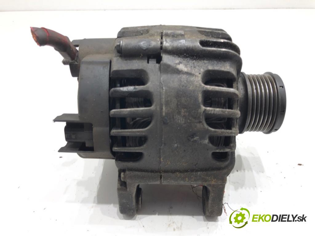 RENAULT MEGANE III Hatchback Van (BZ_) 2008 - 2015    1.5 dCi (BZ0D, BZ1G, BZ1F, BZ1M, BZ1W, BZ0R, BZ10) 81 kW [110 KM] olej napędowy 2009 - 2015  Alternátor 2606288A (Alternátory)