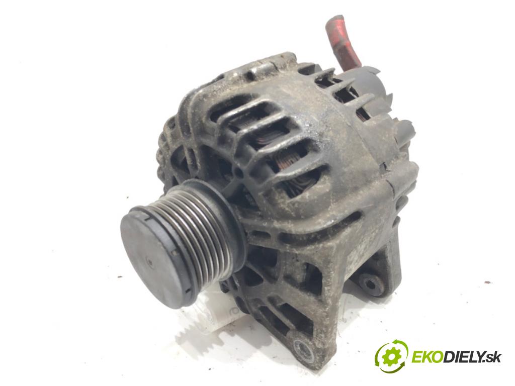 RENAULT MEGANE III Hatchback Van (BZ_) 2008 - 2015    1.5 dCi (BZ0D, BZ1G, BZ1F, BZ1M, BZ1W, BZ0R, BZ10) 81 kW [110 KM] olej napędowy 2009 - 2015  Alternátor 2606288A (Alternátory)
