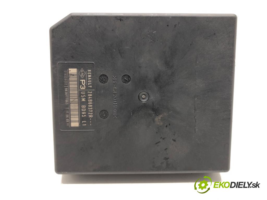 RENAULT MEGANE III Hatchback Van (BZ_) 2008 - 2015    1.5 dCi (BZ0D, BZ1G, BZ1F, BZ1M, BZ1W, BZ0R, BZ10) 81 kW [110 KM] olej napędowy 2009 - 2015  Modul USM 284B68372R (Ostatné)