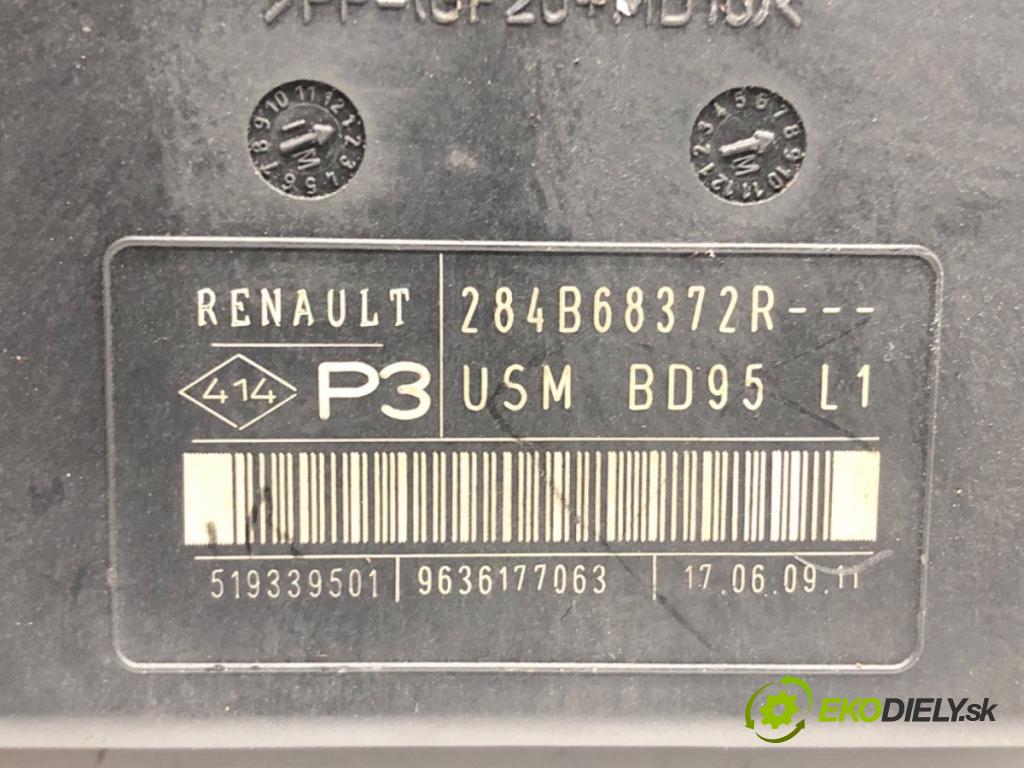 RENAULT MEGANE III Hatchback Van (BZ_) 2008 - 2015    1.5 dCi (BZ0D, BZ1G, BZ1F, BZ1M, BZ1W, BZ0R, BZ10) 81 kW [110 KM] olej napędowy 2009 - 2015  Modul USM 284B68372R (Ostatné)
