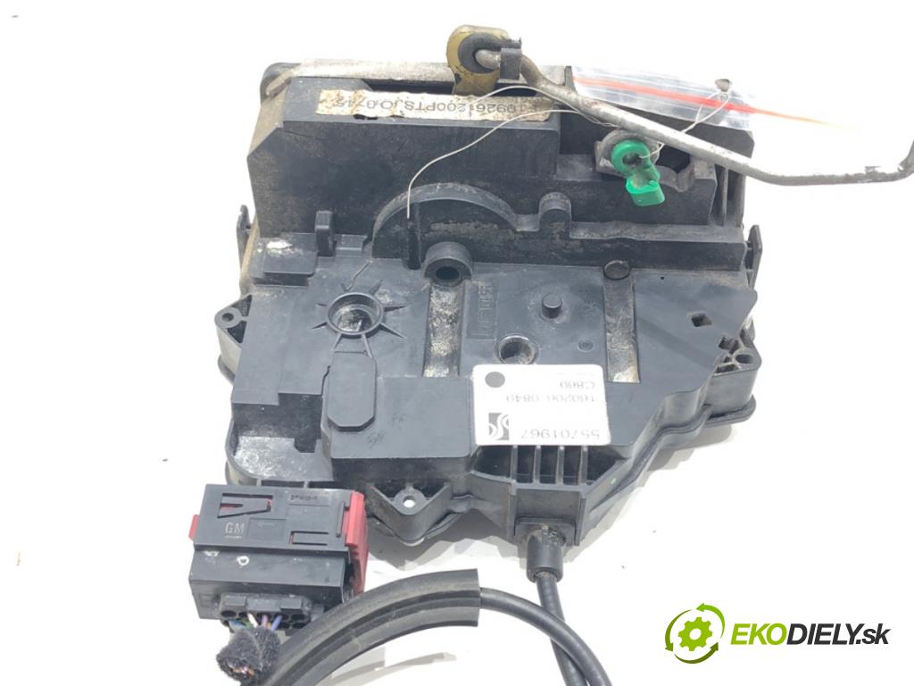 FIAT GRANDE PUNTO (199_) 2005 - 2022    1.3 D Multijet (199.AXD11, 199.AXD1A, 199.AXD1B,... 66 kW [90 KM] olej napędowy 2005 - 2010  zámok dveře levý přední část 55701967