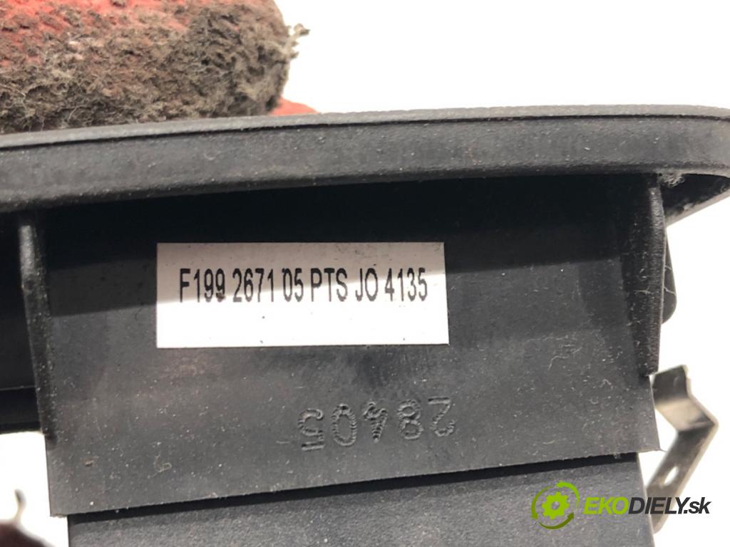 FIAT GRANDE PUNTO (199_) 2005 - 2022    1.3 D Multijet (199.AXD11, 199.AXD1A, 199.AXD1B,... 66 kW [90 KM] olej napędowy 2005 - 2010  Prepínač okien  (Prepínače, spínače, tlačidlá a ovládače kúrenia)