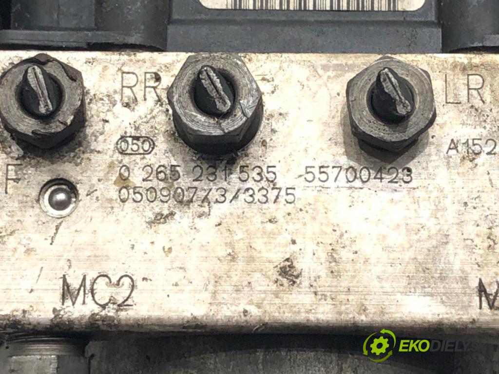 FIAT GRANDE PUNTO (199_) 2005 - 2022    1.3 D Multijet (199.AXD11, 199.AXD1A, 199.AXD1B,... 66 kW [90 KM] olej napędowy 2005 - 2010  Pumpa ABS 55700423 (Pumpy ABS)