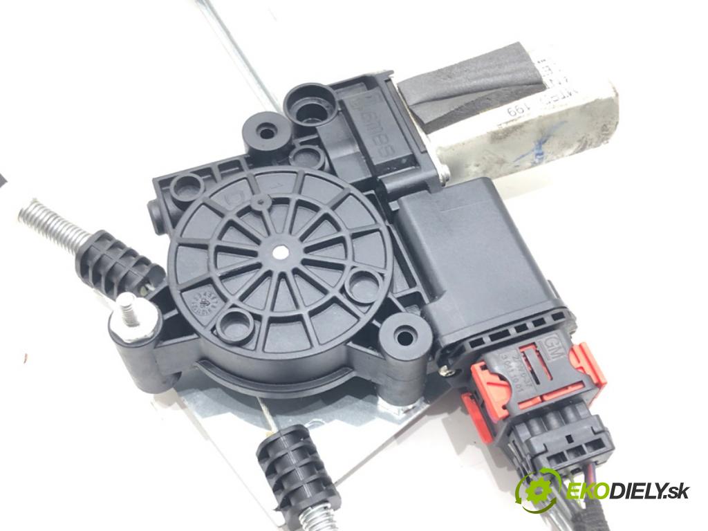 FIAT GRANDE PUNTO (199_) 2005 - 2022    1.3 D Multijet (199.AXD11, 199.AXD1A, 199.AXD1B,... 66 kW [90 KM] olej napędowy 2005 - 2010  mechanismus okna levý přední část 51723317