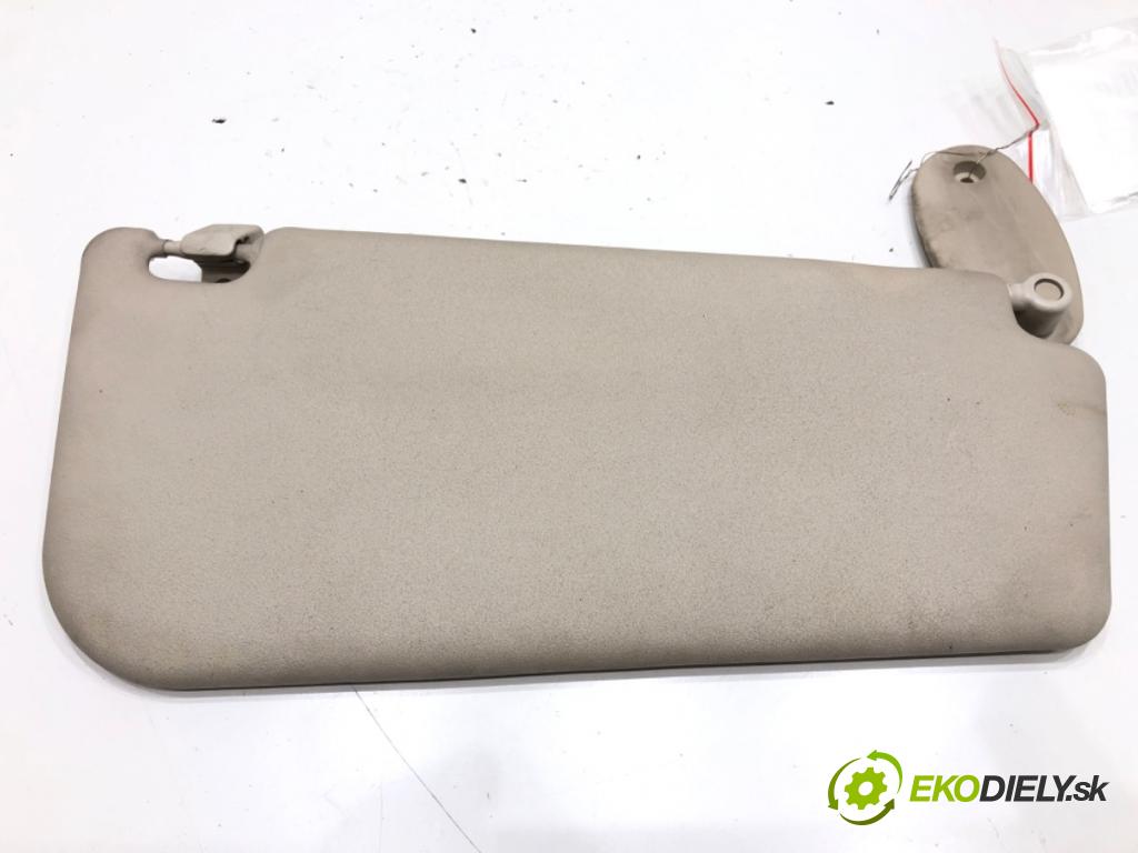 FIAT GRANDE PUNTO (199_) 2005 - 2022    1.3 D Multijet (199.AXD11, 199.AXD1A, 199.AXD1B,... 66 kW [90 KM] olej napędowy 2005 - 2010  Clona slnečná ľavy 