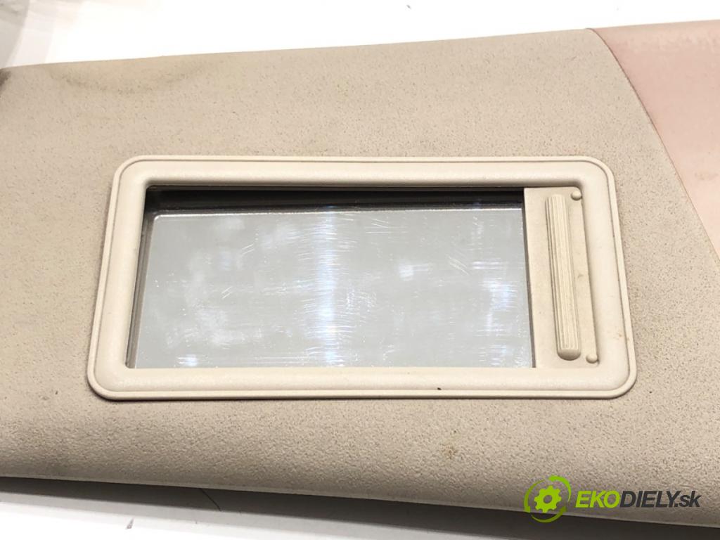 FIAT GRANDE PUNTO (199_) 2005 - 2022    1.3 D Multijet (199.AXD11, 199.AXD1A, 199.AXD1B,... 66 kW [90 KM] olej napędowy 2005 - 2010  Clona slnečná ľavy