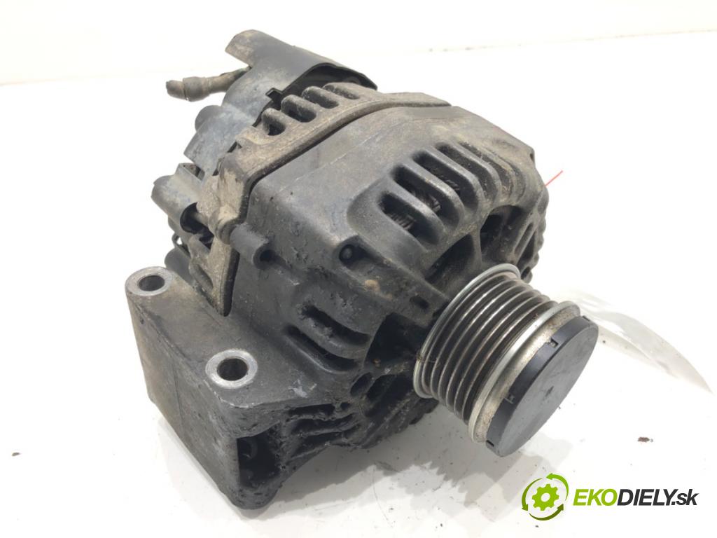 FIAT GRANDE PUNTO (199_) 2005 - 2022    1.3 D Multijet (199.AXD11, 199.AXD1A, 199.AXD1B,... 66 kW [90 KM] olej napędowy 2005 - 2010  Alternátor 55185076 (Alternátory)