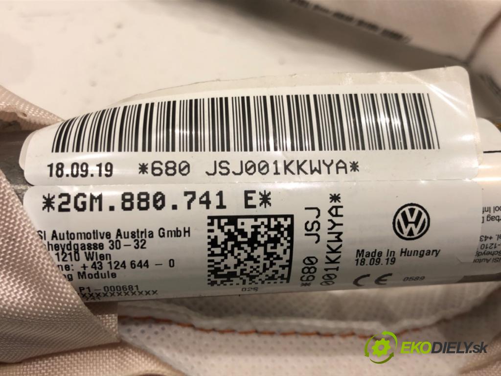 VW T-CROSS (C11) 2018 - 2022    1.0 TSi 85 kW [116 KM] benzyna 2018 - 2022  Stropný ľavá strana 2GM880741E (Airbagy)