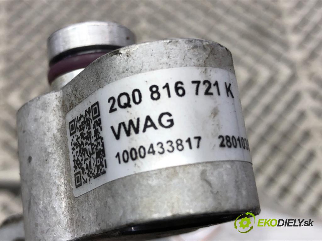 VW T-CROSS (C11) 2018 - 2022    1.0 TSi 85 kW [116 KM] benzyna 2018 - 2022  rúrka klimatizácie 2Q0816721K (Rúrky klimatizácie)