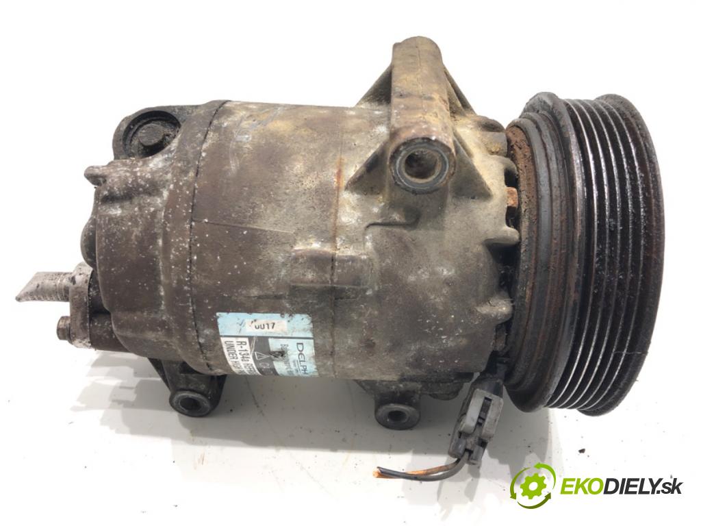 RENAULT MEGANE II (BM0/1_, CM0/1_) 2001 - 2012    1.5 dCi (BM1F, CM1F) 63 kW [86 KM] olej napędowy 2005 - 2008  kompresor klimatizace 8200316164 (Kompresory)