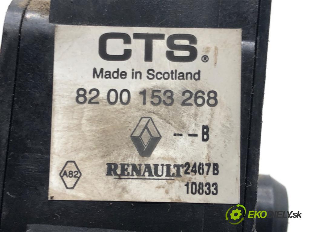 RENAULT MEGANE II (BM0/1_, CM0/1_) 2001 - 2012    1.5 dCi (BM1F, CM1F) 63 kW [86 KM] olej napędowy 2005 - 2008  Potenciometer plynu 8200153268 (Pedále)