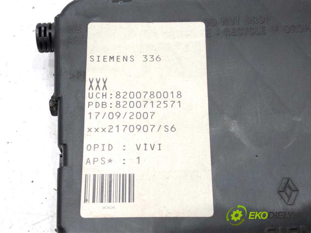 RENAULT MEGANE II (BM0/1_, CM0/1_) 2001 - 2012    1.5 dCi (BM1F, CM1F) 63 kW [86 KM] olej napędowy 2005 - 2008  Modul UCH 8200780018 (Ostatné)