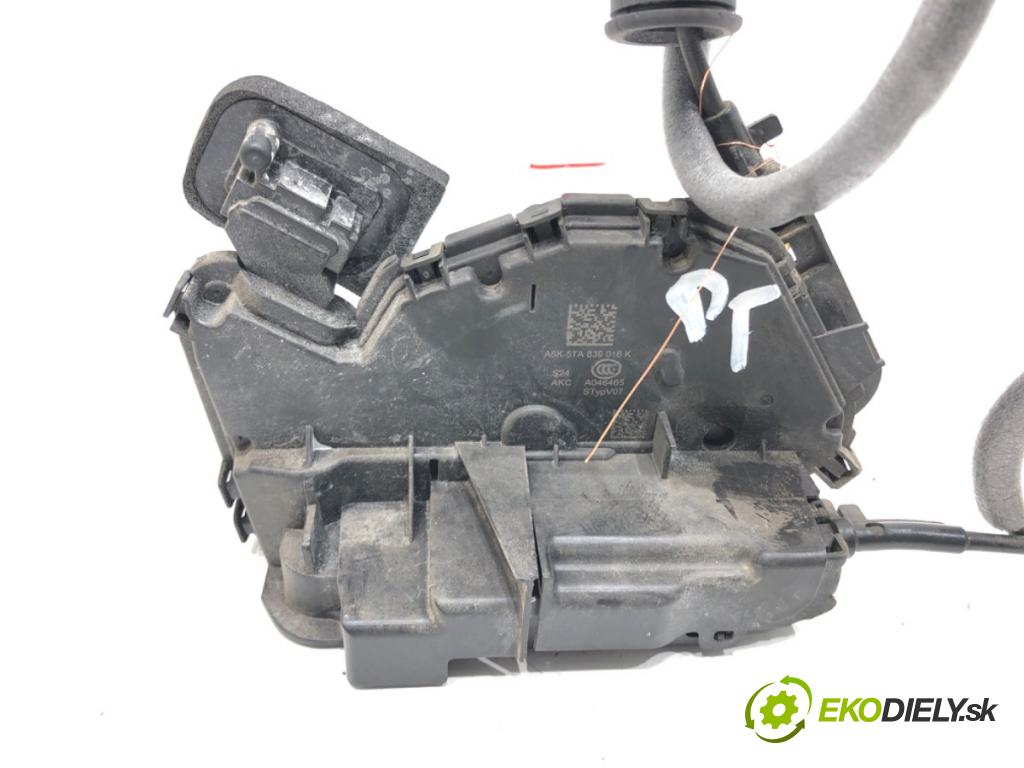 VW GOLF VII (5G1, BQ1, BE1, BE2) 2012 - 2022    1.6 TDI 85 kW [115 KM] olej napędowy 2016 - 2022  zámok dveře pravý zadní část 5TA839016K