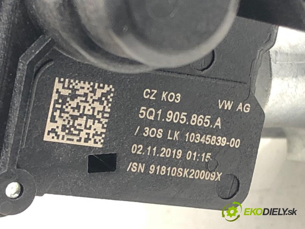 VW GOLF VII (5G1, BQ1, BE1, BE2) 2012 - 2022    1.6 TDI 85 kW [115 KM] olej napędowy 2016 - 2022  spinačka 5Q1905865A (Spínacie skrinky a kľúče)