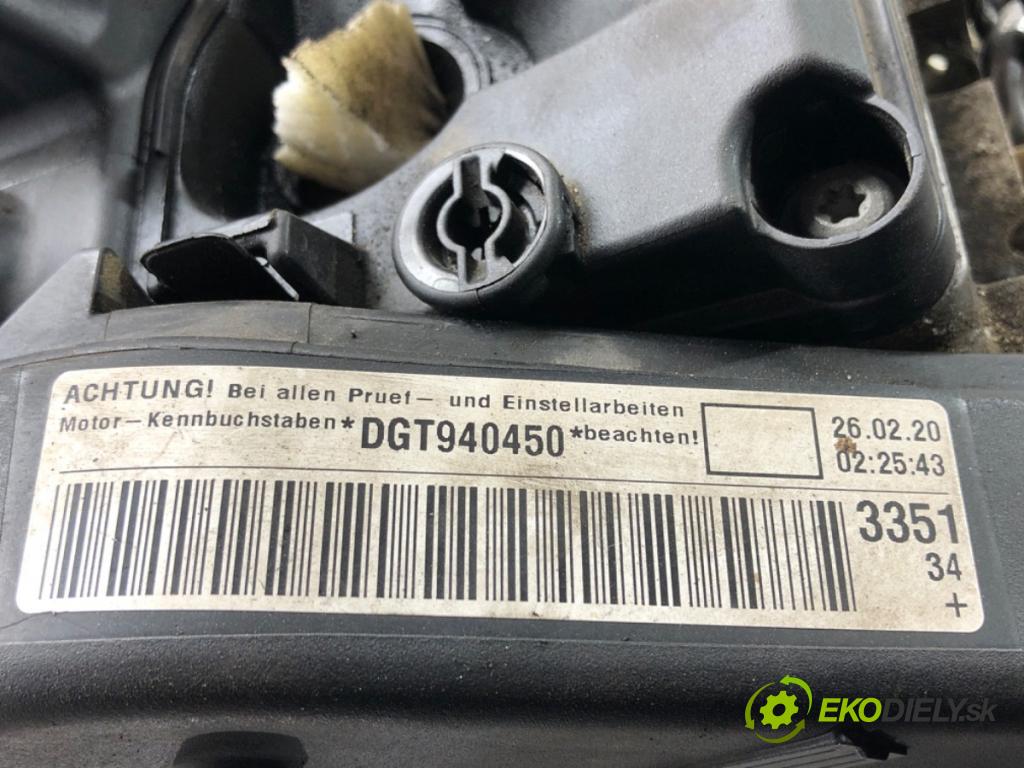 VW GOLF VII (5G1, BQ1, BE1, BE2) 2012 - 2022    1.6 TDI 85 kW [115 KM] olej napędowy 2016 - 2022  motor DGTE (Motory (kompletní))