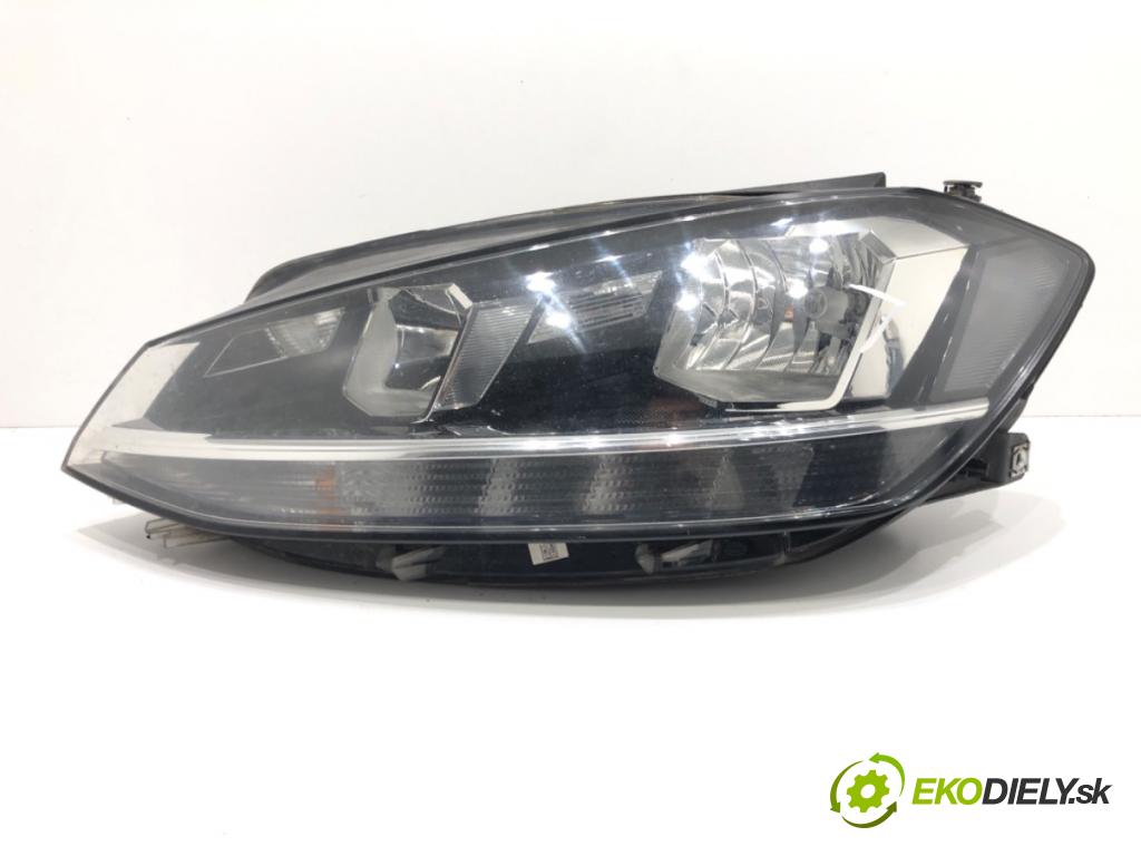 VW GOLF VII (5G1, BQ1, BE1, BE2) 2012 - 2022    1.6 TDI 85 kW [115 KM] olej napędowy 2016 - 2022  Svetlomet ľavy predný 5G1941005D