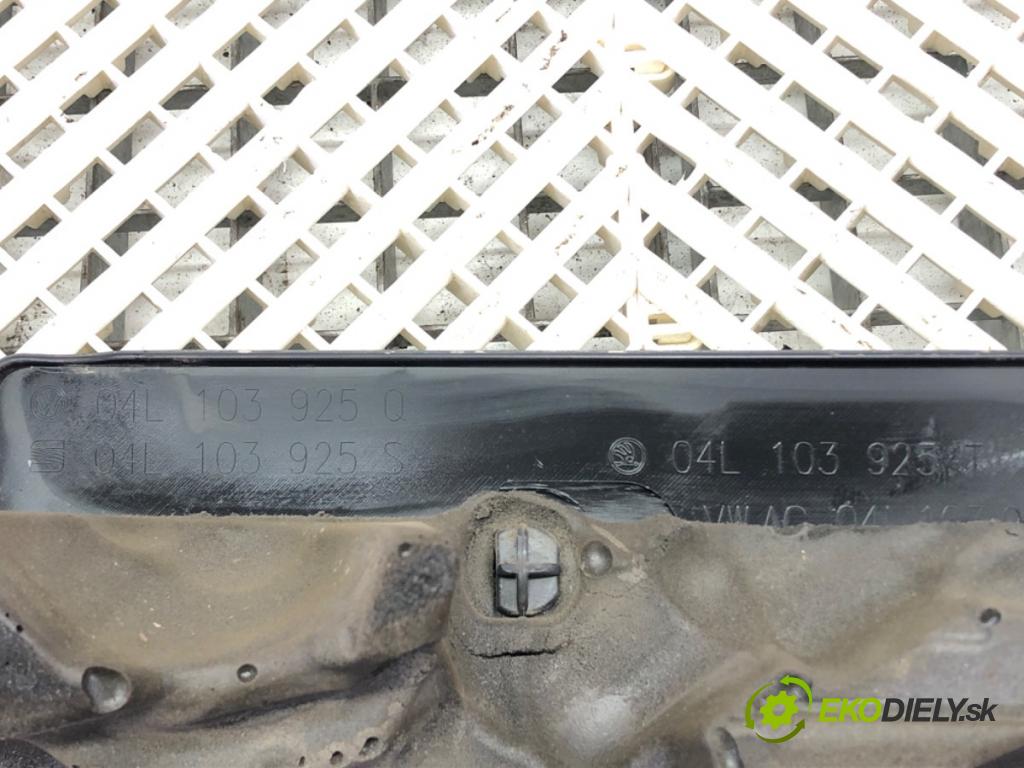 VW GOLF VII (5G1, BQ1, BE1, BE2) 2012 - 2022    1.6 TDI 85 kW [115 KM] olej napędowy 2016 - 2022  kryt motora 04L103925Q (Kryty motora)