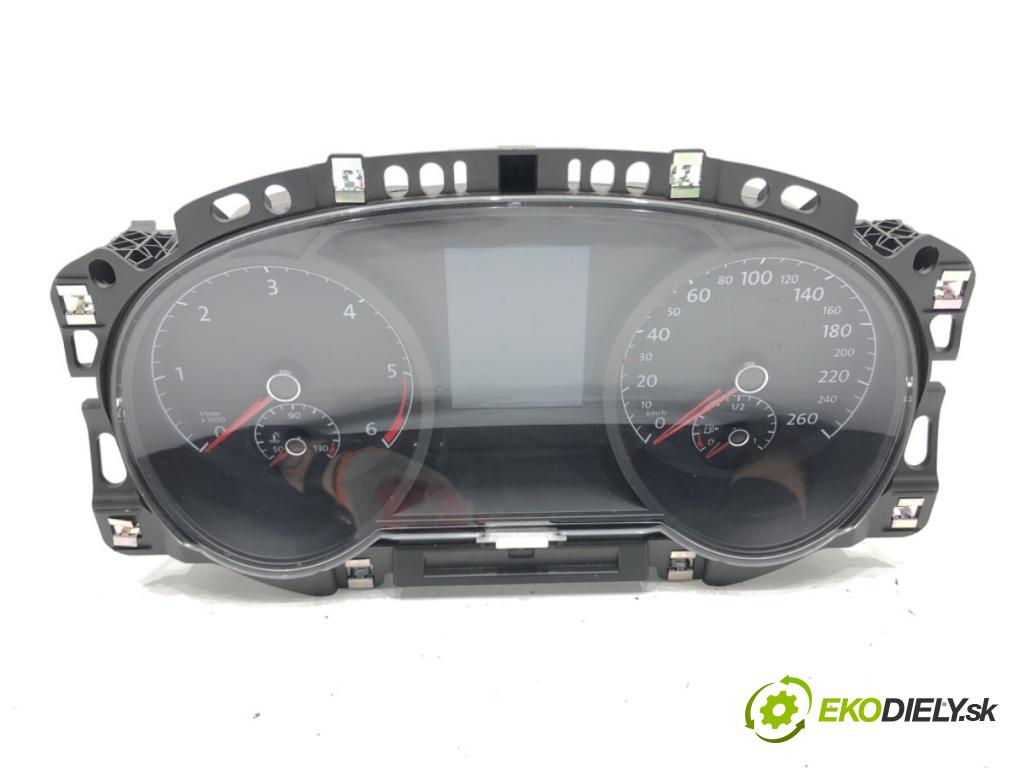 VW GOLF VII (5G1, BQ1, BE1, BE2) 2012 - 2022    1.6 TDI 85 kW [115 KM] olej napędowy 2016 - 2022  Prístrojovka 5G1920741D (Prístrojové dosky, displeje)