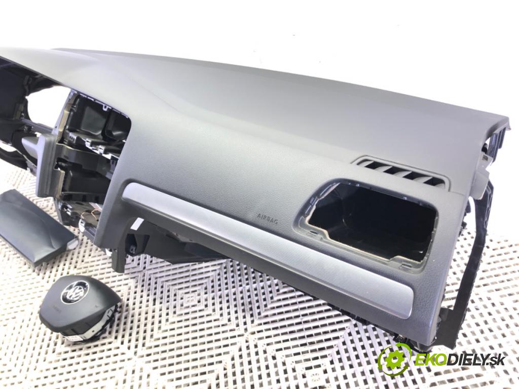 VW GOLF VII (5G1, BQ1, BE1, BE2) 2012 - 2022    1.6 TDI 85 kW [115 KM] olej napędowy 2016 - 2022  Palubná doska silentbloku 5G0880201Q 5G1880841G