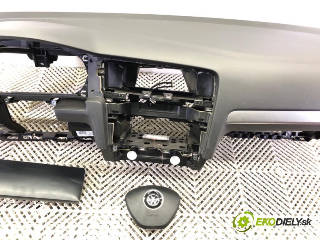 VW GOLF VII (5G1, BQ1, BE1, BE2) 2012 - 2022    1.6 TDI 85 kW [115 KM] olej napędowy 2016 - 2022  Palubná doska silentbloku 5G0880201Q 5G1880841G