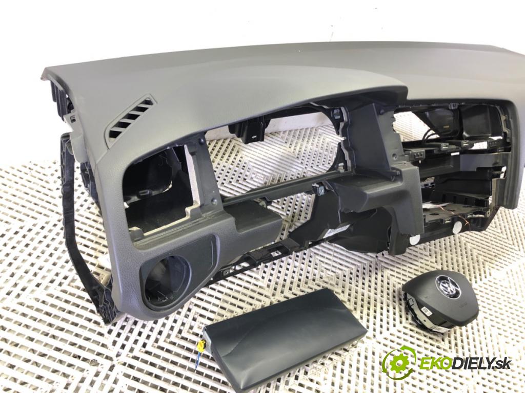 VW GOLF VII (5G1, BQ1, BE1, BE2) 2012 - 2022    1.6 TDI 85 kW [115 KM] olej napędowy 2016 - 2022  Palubná doska silentbloku 5G0880201Q 5G1880841G