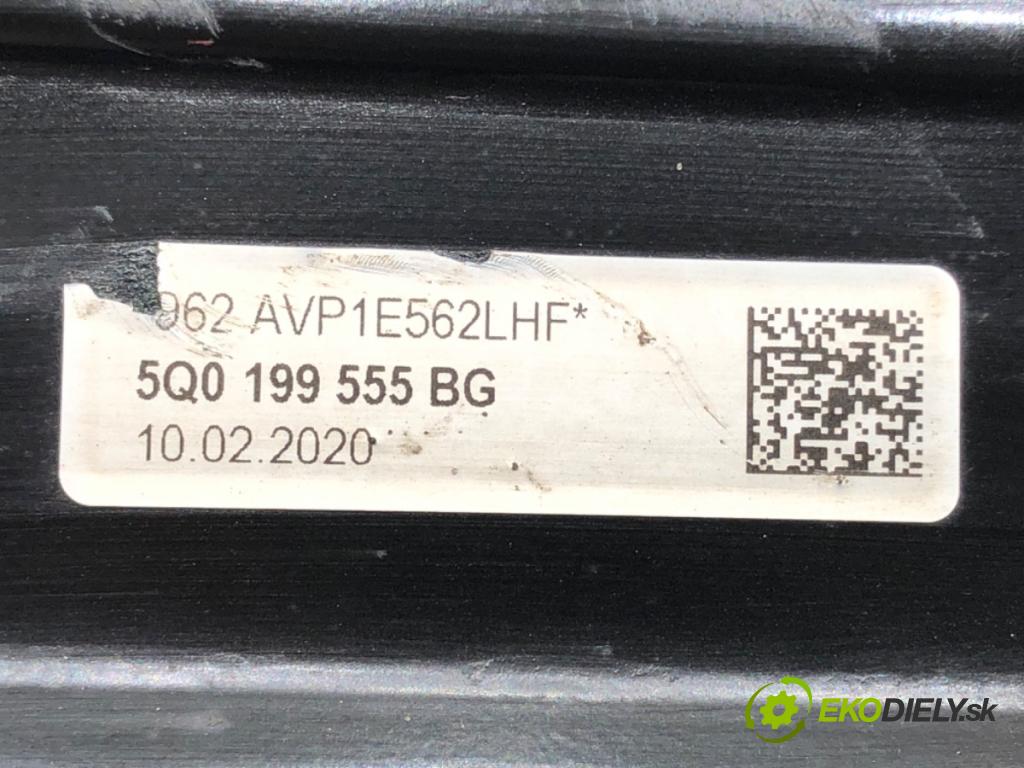 VW GOLF VII (5G1, BQ1, BE1, BE2) 2012 - 2022    1.6 TDI 85 kW [115 KM] olej napędowy 2016 - 2022  AirBag prevodovky 5Q0199555BG (Držiaky prevodovky)