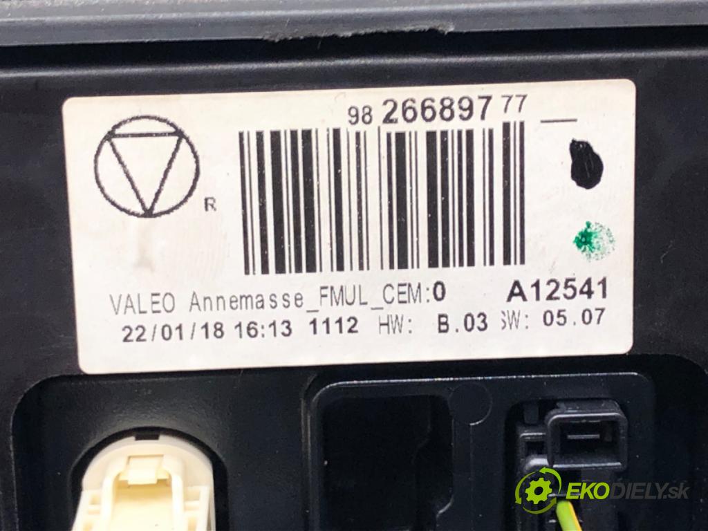 CITROEN C4 CACTUS 2014 - 2022    1.2 THP 110 81 kW [110 KM] benzyna 2014 - 2022  Dislpej 9824298580 (Prístrojové dosky, displeje)