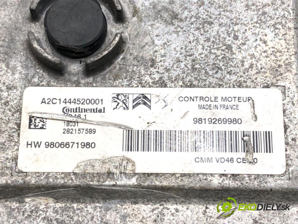 CITROEN C4 CACTUS 2014 - 2022    1.2 THP 110 81 kW [110 KM] benzyna 2014 - 2022  riadiaca jednotka Motor 9819269980 (Riadiace jednotky)