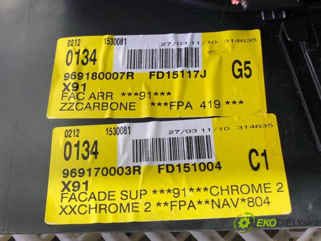 RENAULT LAGUNA III Grandtour (KT0/1) 2007 - 2015    2.0 dCi GT (KT11, KT1E, KT1N) 131 kW [178 KM] olej napędowy 2008 - 2015  Tunel stredový  (Stredový tunel / panel)